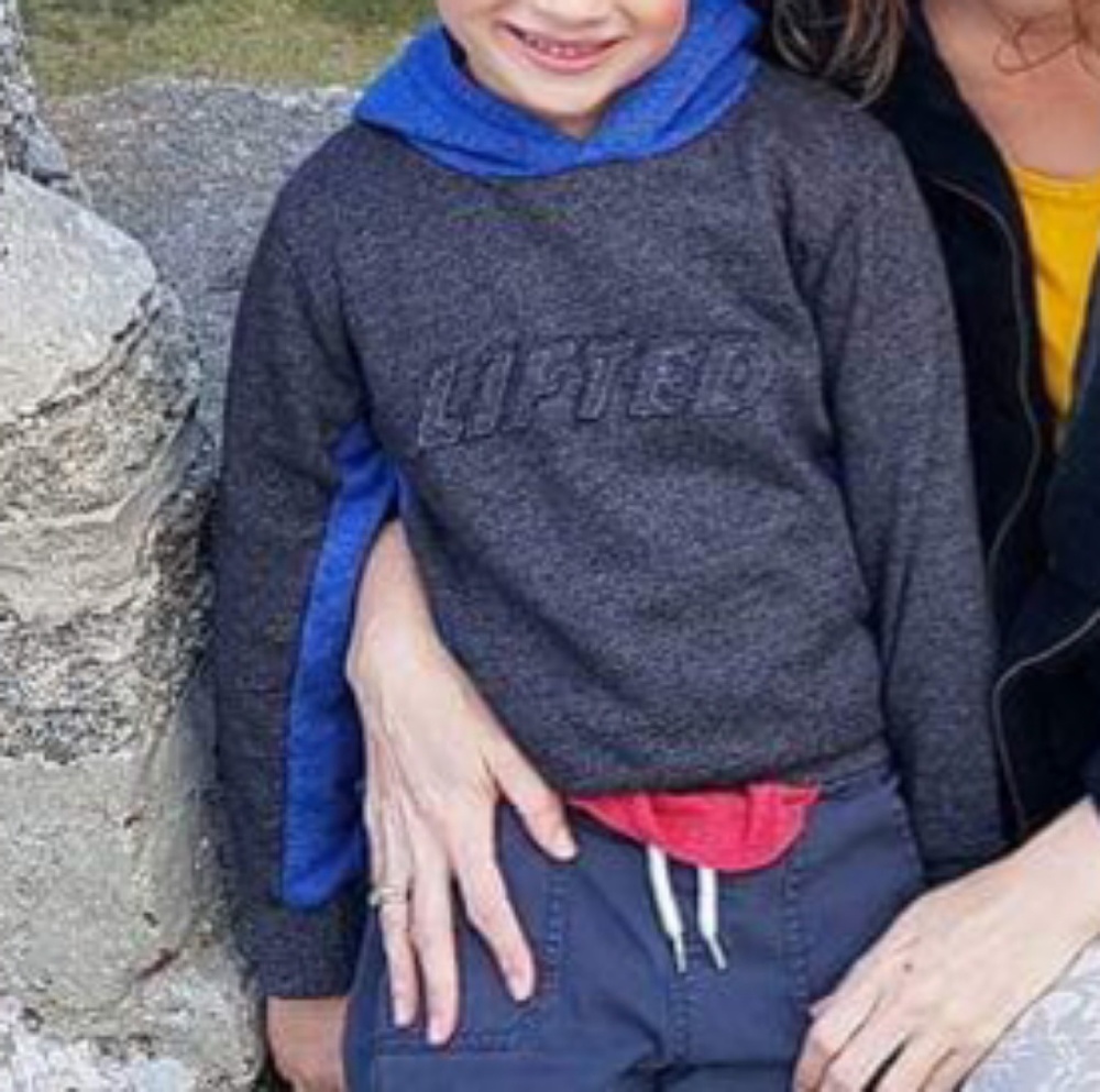 Boys hoodie sweatshirt, Size 6